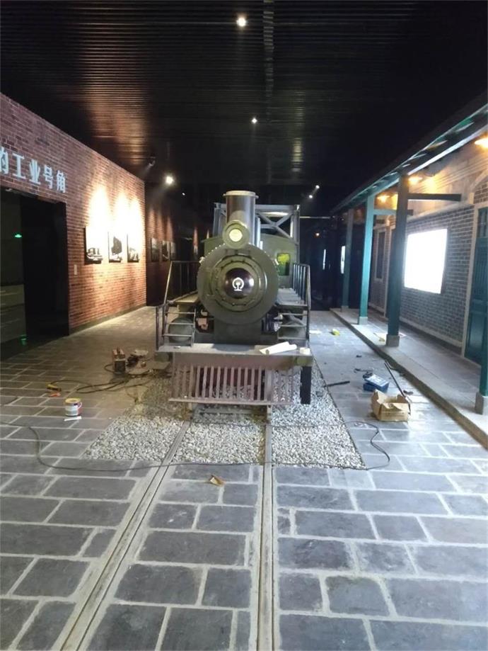 襄阳蒸汽火车模型